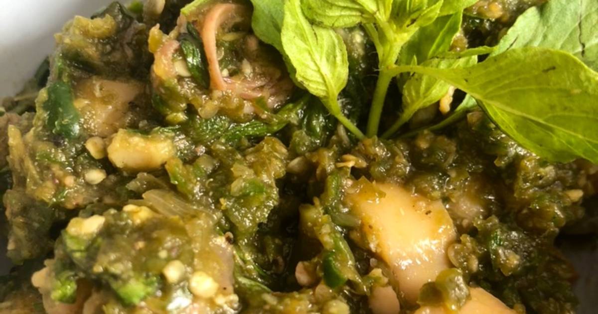 Sambal Hijau Kemangi